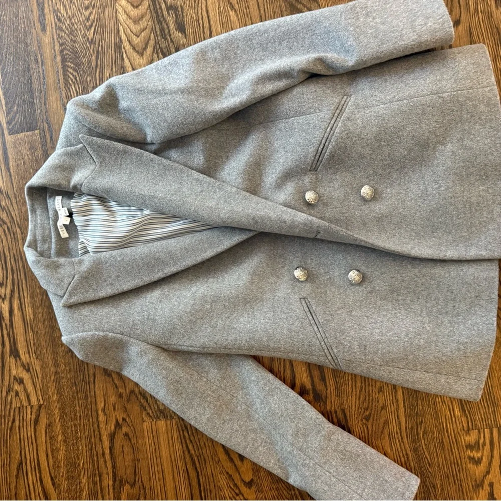 Veronica Beard | Oria Dickey Jacket | Gray | Sz. 4 - Picture 3 of 6
